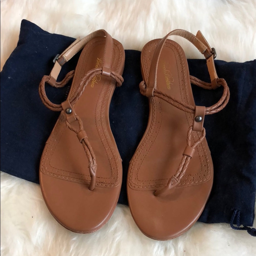 Brooks Brothers leather sandal US 6.5